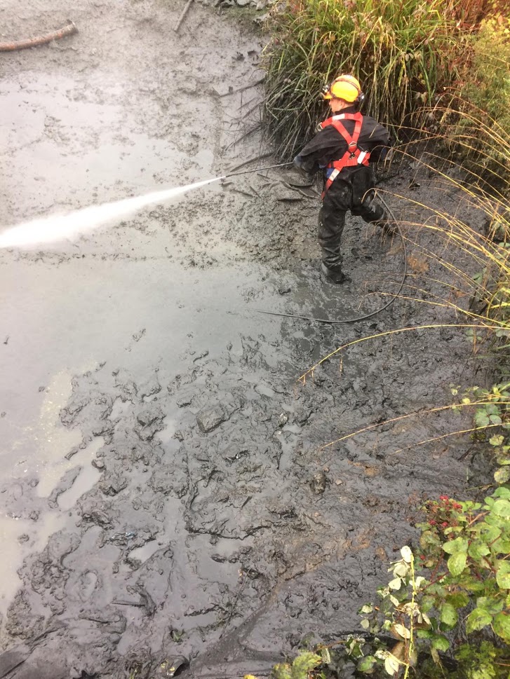 Water recycling system install